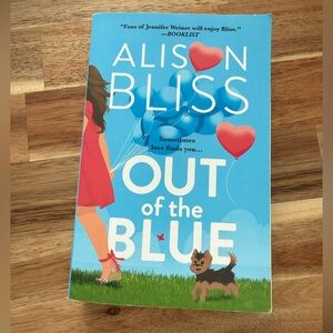 Out of the Blue book by Alison Bliss